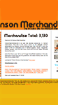 Mobile Screenshot of hansonmerchandise.net